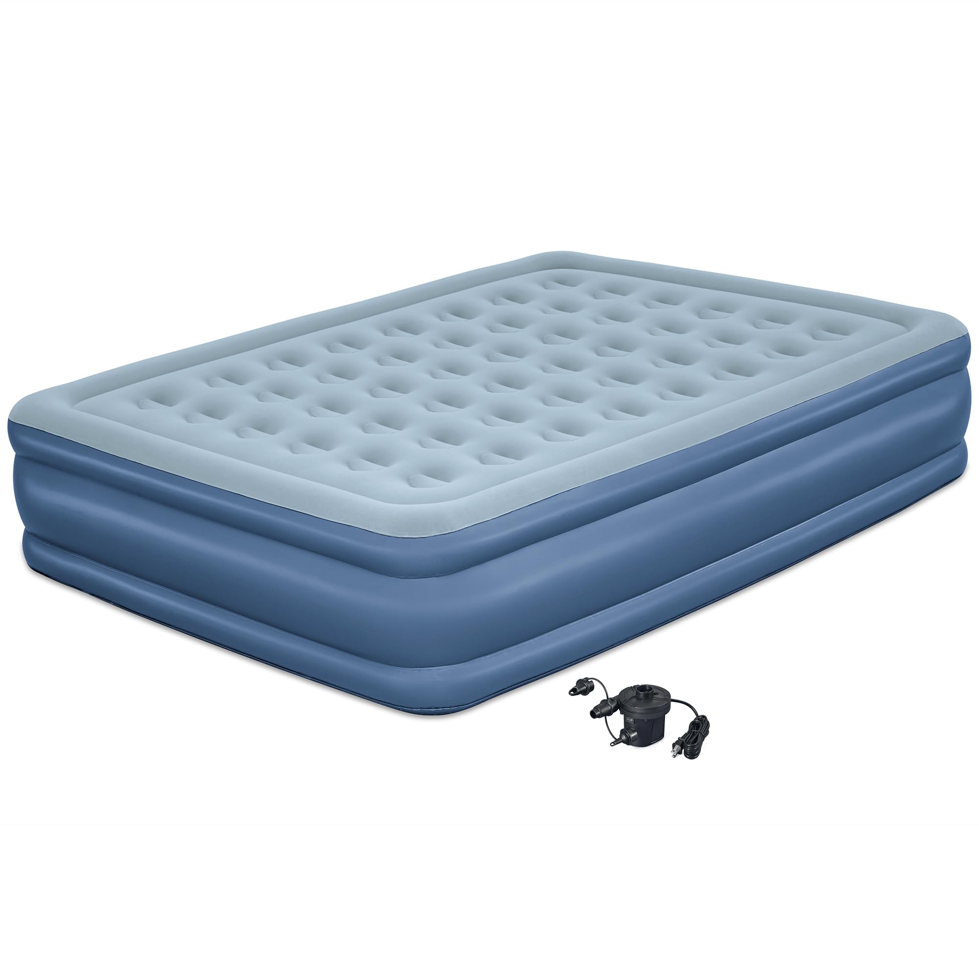 未使用 コールマン SELF INFLATABLE MATTRESS FULL Coleman Double High Airbed, 18in Raised Queen Size, with